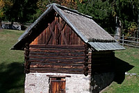 Almhütte als Vesteck für Duce Mussolini