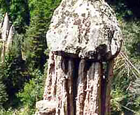 Erdpyramiden Lengmoos Detail